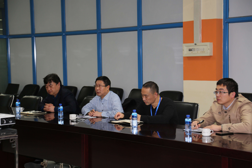 万名干手下基层烟台市国企一队到lewin乐玩官网软件公司调研座谈