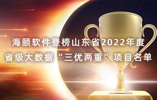 lewin乐玩官网软件登榜山东省2022年度省级大数据“三优两沉”项目名单